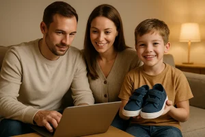 خرید اینترنتی کفش کودک | مزایا، چالش‌ها و تجربه خرید از فرهام